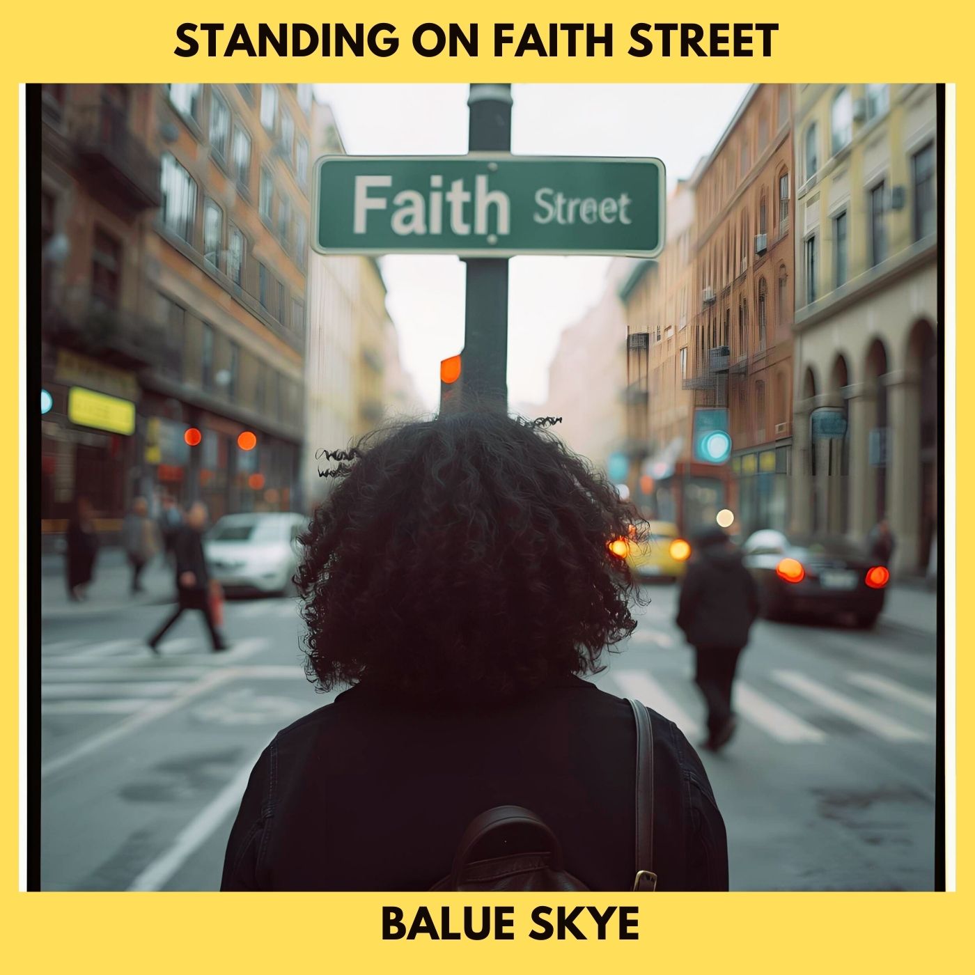Standing on Faith Street album cover by Balue Skye